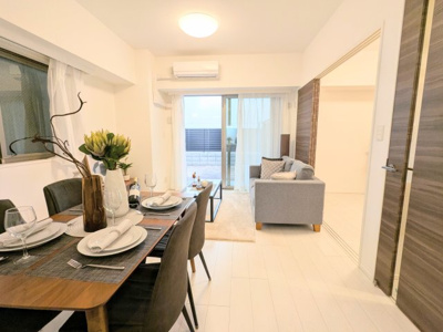 【居間・リビング】 | フォースター浅草EAST | ～リビング写真～