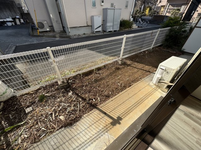 エクシード下山口のバルコニー