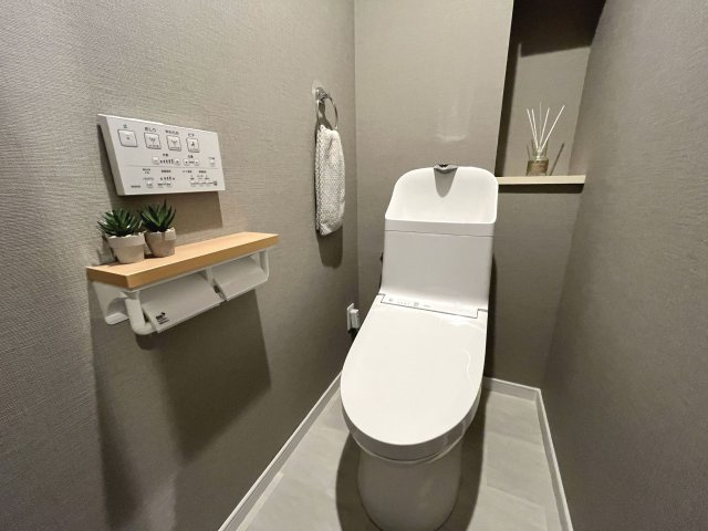 【トイレ】 | アンピール美しが丘 | いつも綺麗に清潔に！ウォッシュレット付きトイレです