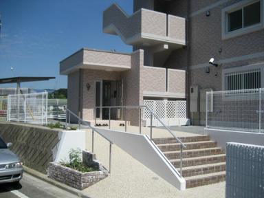 マンション入口です