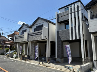 【外観】 | 江戸川区北小岩7丁目 新築戸建【全３棟】 | 完成間近♪
