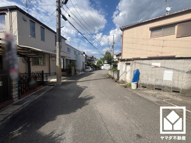 京田辺市興戸南落延の前面道路含む現地写真