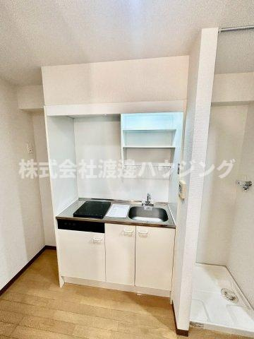 モノロカーレ江坂のキッチン