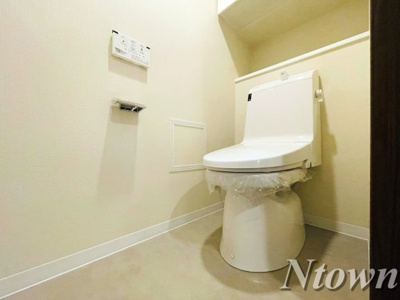 【トイレ】 | プレサンスロジェ丸の内テラス | ゆったりとした空間のトイレです