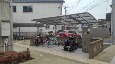 【その他共用部分】 | リヴィール ソワ Ⅱ | 駐輪場