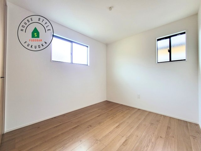 糟屋郡宇美町宇美中央1丁目第4-3棟（2号棟）の内観：施工例|柔らかい陽光が差し込む明るいお部屋を演出する設計。彩光の取れる窓が気持ちの良いお部屋を創り上げます。