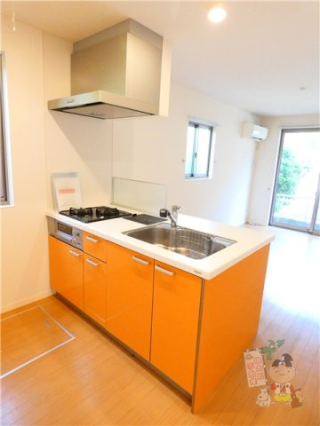 ティユール西市のキッチン