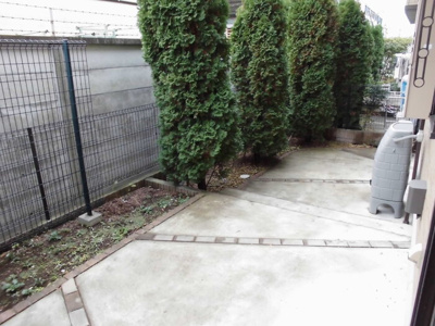 【バルコニー】 | グリーンヴィラ ガーデン | 専用庭