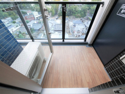 【バルコニー】 | プレサンス四天王寺前夕陽ヶ丘アクティ