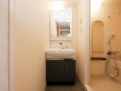 【独立洗面台】 | プレサンス四天王寺前夕陽ヶ丘アクティ