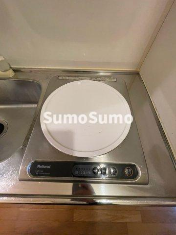 秋桜ハイツのキッチン|きれいなキッチンです
