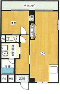 第一双基の間取り