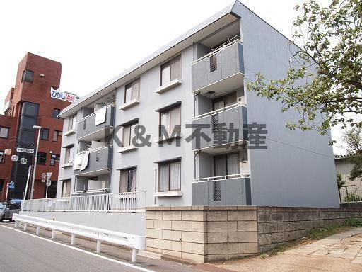 ラフィーヌ北小金の外観|外観は落ち着いています