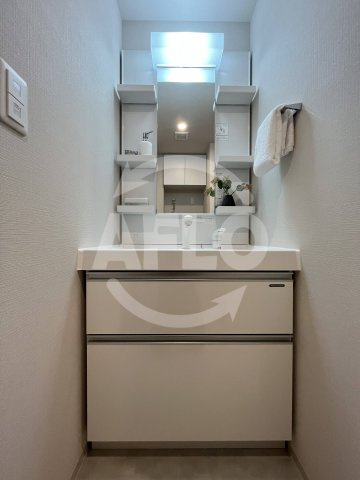 プレディアコート本町の独立洗面台|プレディアコート本町　独立洗面台