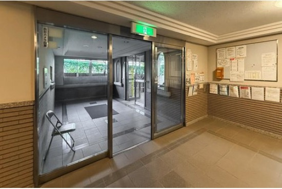 ★仲介手数料無料★朝日マンション大崎(大崎駅徒歩5分の希少の3LDK）のエントランス