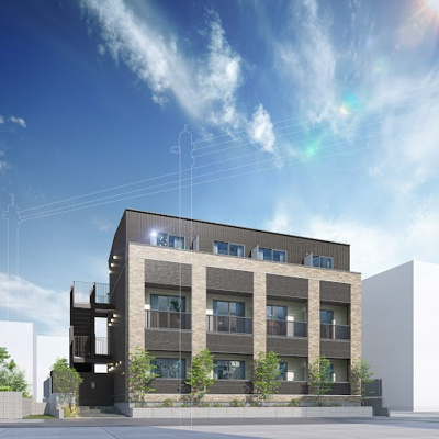 【外観】 | OPEN RISE大和田Ⅰ | きれいな外観です