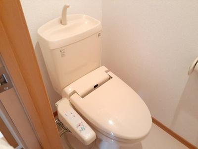 【トイレ】 | ペアシティ古河Ⅱ | 落ち着いた色調のトイレです