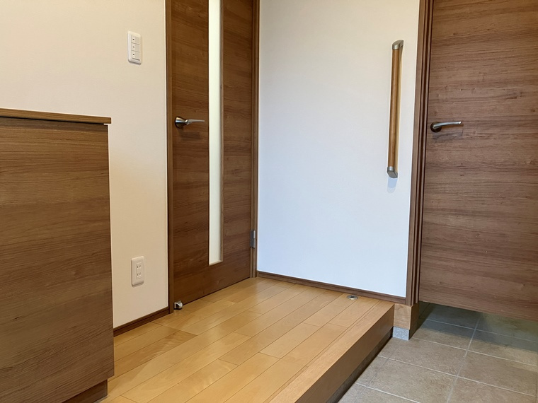 谷田部戸建のロビー