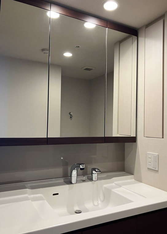 プラウド府中ステーションアリーナの洗面所