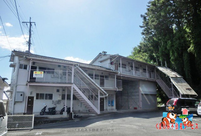 【外観】 | 西邑アパートB棟 | 2階建て部分と3階建て部分が混在した珍しいアパートです。