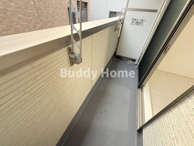 フジパレス遠里小野Ⅵ番館のバルコニー