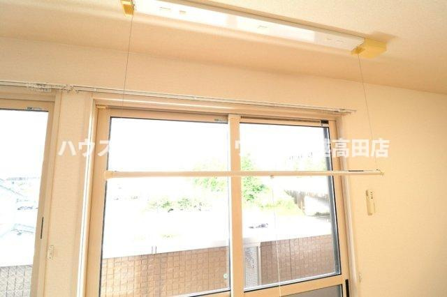 グランシャトー Ⅲの展望|室内物干し
