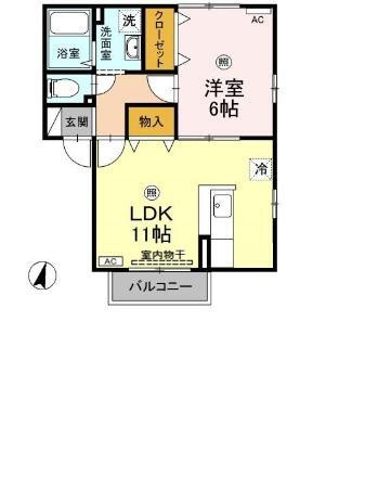 ドミールＳＵＧＵＲＯの間取り