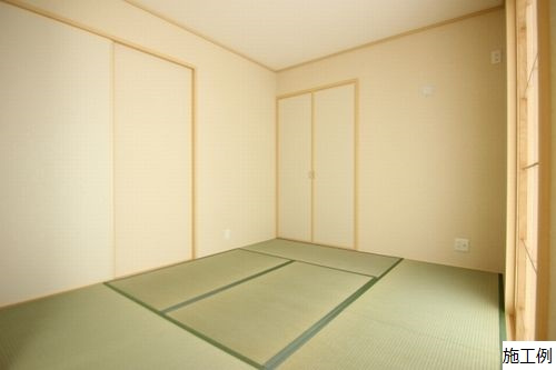 平塚市虹ケ浜新築戸建て　1号棟の和室|和室施工例