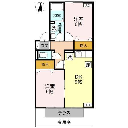 セジュール赤城Ｂ