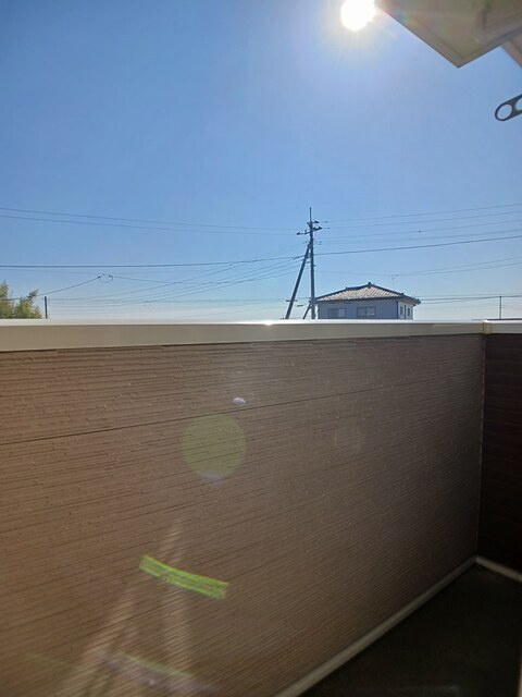 ブレッザ　Ⅱのバルコニー