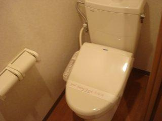 【トイレ】 | パレスサントピアⅤ | シャワー付トイレ