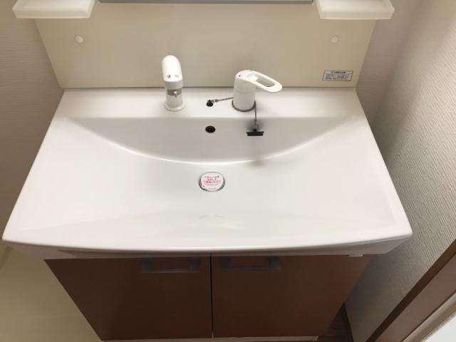 エクレール　シャトーの洗面所|洗髪洗面化粧台