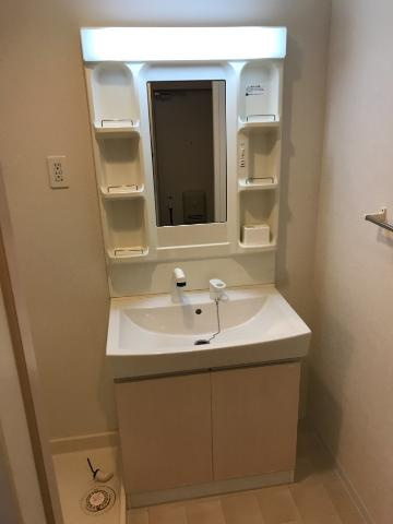 カメリアコートの洗面所|洗髪洗面化粧台