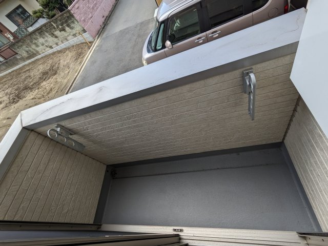 クオーレ名古屋のバルコニー