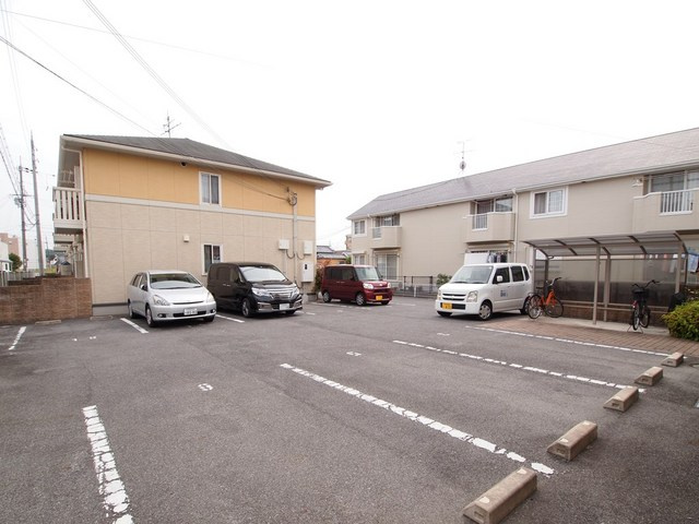 パストラルベルデＡの駐車場