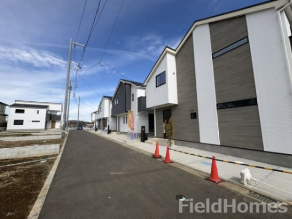 厚木市林3丁目新築戸建て　1期№1の前面道路含む現地写真|前面道路含む現地写真です。
