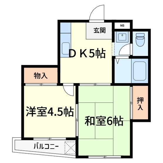 【間取り】 | 恵光ビル