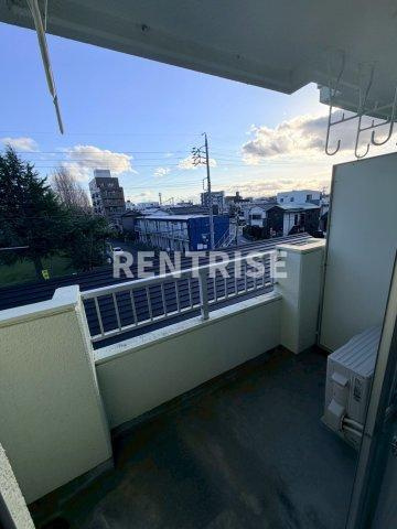 ガーデンハイツ神山のバルコニー