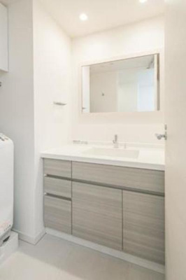 【洗面所】 | パークアクシス御成門