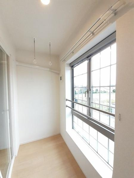 ウィンド　ホライズン　Ａのバルコニー