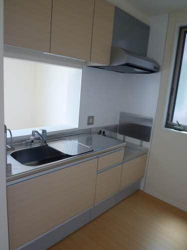 シャーメゾン　モモ　B棟のキッチン