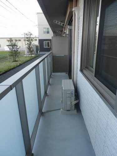 Ecrarge　Ｃ棟のバルコニー