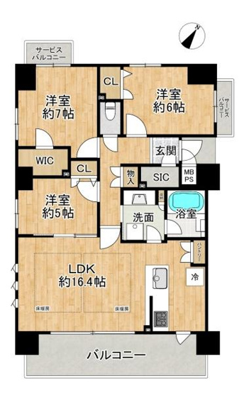 【間取り】 | ワコーレ垂水高丸一丁目