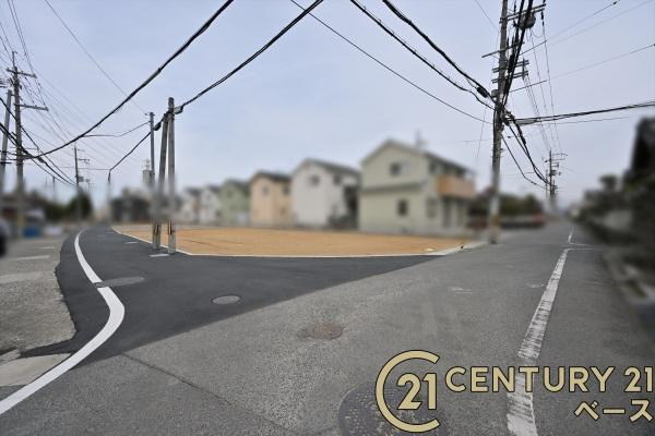 大和高田市大字市場の売地の前面道路含む現地写真|■現地撮影写真■お気軽にお問い合わせください！