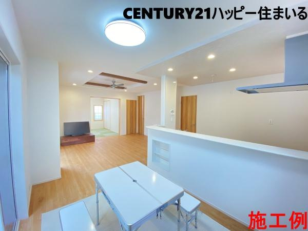 安城市安城町名広　全2棟・1号棟の外観：施工例|施工例