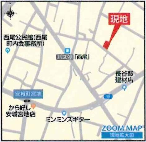 安城市安城町名広　全2棟・2号棟のその他|交通アクセス図です。