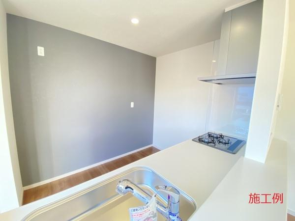 蒲郡第52三谷町東　全2棟・1号棟のキッチン|施工例