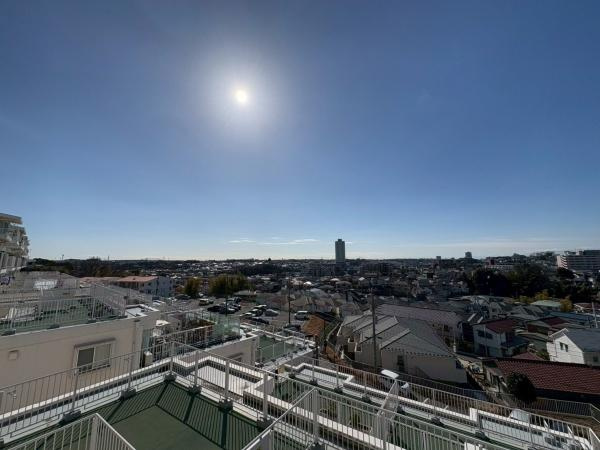 ガーデンテラス白根台９号棟のその他|バルコニーからの眺望です！前面に棟がなく眺望良好です。