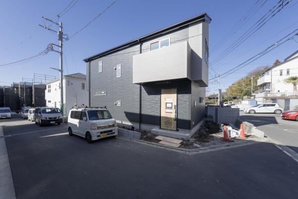 相模原市緑区下九沢の新築一戸建の前面道路含む現地写真|前面道路＆現地写真。
