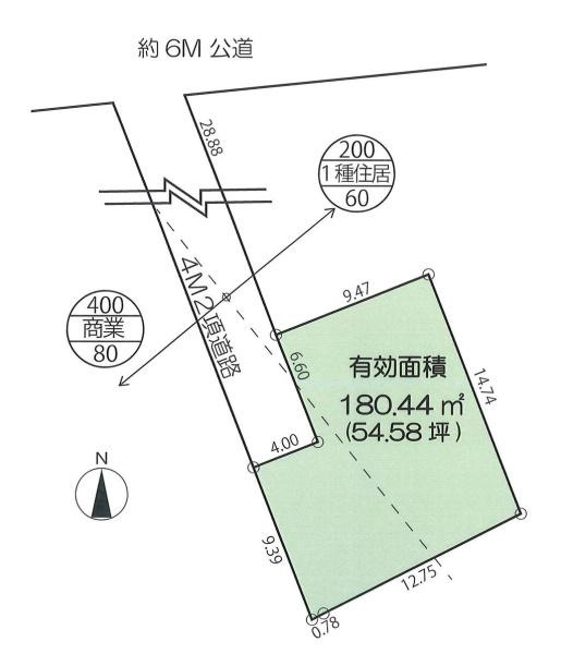 横浜市神奈川区西神奈川３丁目の売地